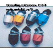 Фильтр воздушный нулевого сопротивления (1670) КОРПУС НЕОН2 золотой d=42 (под углом 45 гр) к К65,К68