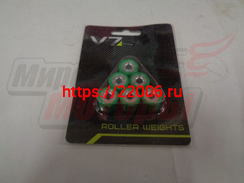 Ролики вариатора 16х13 4,7 гр. 139QMB (GY6-50) (КОМПЛ.=6шт.)