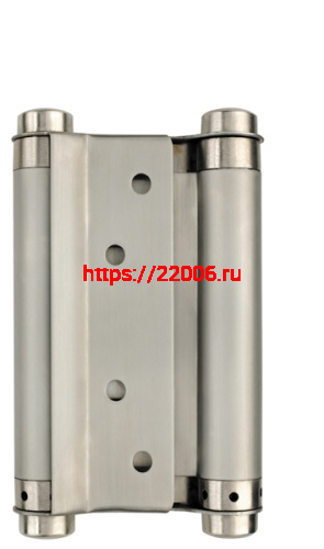 Петля Armadillo (Армадилло) пружинная двусторонняя BH470SS (100*70*1.5) SN (DAS SS 201-4") мат. никель Петля Armadillo (Армадилло) пружинная двусторонняя BH470SS (100*70*1.5) SN (DAS SS 201-4") мат. никель