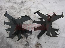 Фреза МБ "гусиные лапки" 6гранник S-31 (1 к-т: 2 шт) (Forza, Weima, Crosser, Целина, Хопер)