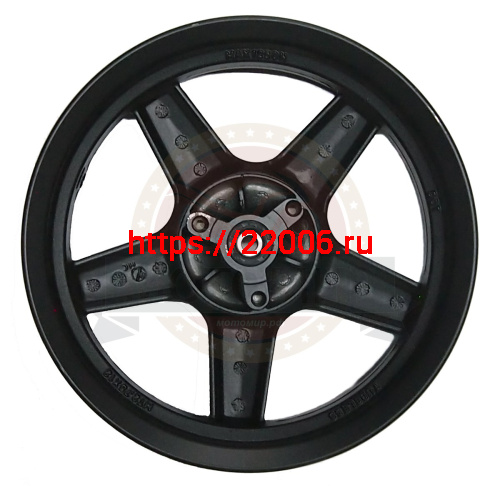 Обод 12" передний литой,  диск. тормоз WIZARD фото 2