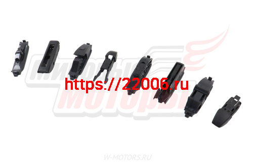 Щётка стеклоочистителя бескаркасная Sport-Design HEMEN 425 мм + 8 адаптеров (HBL425) фото 3