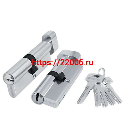 Цилиндровый Fuaro (Фуаро) механизм (200 ZM/60) 2000ZMKnob60(25+10+25) CP хром 5Key с вертушкой Цилиндровый Fuaro (Фуаро) механизм (200 ZM/60) 2000ZMKnob60(25+10+25) CP хром 5Key с вертушкой