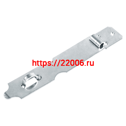 Накладка амбарная НД-1 (180 мм) цинк Накладка амбарная НД-1 (180 мм) цинк