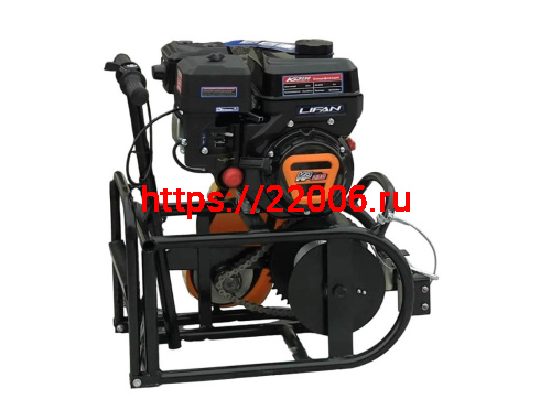 Мотолебедка МЛ-2М "Крепыш 2" 8.0 л.с. НОЖНАЯ  (пр-во МОТОМИР)