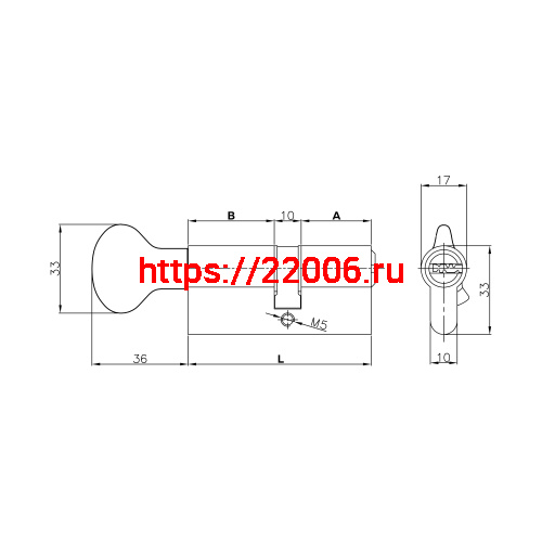 Цилиндровый механизм Kale kilit (Кале килит) с вертушкой 164 SM/62 (26+10+26) mm латунь 5 кл. фото 5 Цилиндровый механизм Kale kilit (Кале килит) с вертушкой 164 SM/62 (26+10+26) mm латунь 5 кл. фото 5