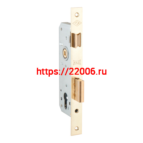 Корпус Kale kilit (Кале килит) врезного замка с защёлкой 152/R (35 mm) w/b (латунь) Корпус Kale kilit (Кале килит) врезного замка с защёлкой 152/R (35 mm) w/b (латунь)