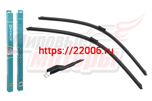 Щётки стеклоочистителя комплект 2 шт. HEMEN 725/725 мм (HP725725B219)