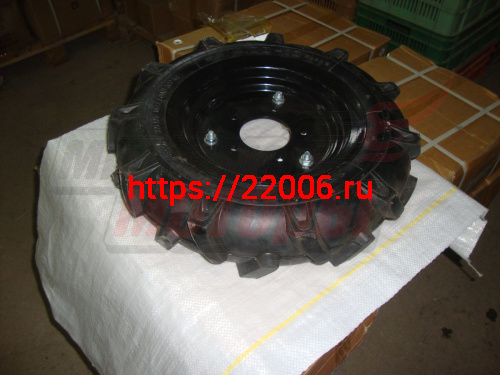 Колесо МБ 4,00-10 "Ёлочка" в сборе с диском (5отв.)