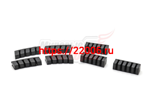 Набор виброгасителей головки и цилиндра Пл (4головки; 3цилиндра)