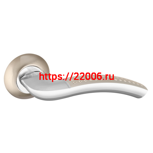 Ручка Punto (Пунто) раздельная R.TL54.LOGICA 160mm SN/CP-3 мат. никель/хром 8x160мм M4(12*50*55) Ручка Punto (Пунто) раздельная R.TL54.LOGICA 160mm SN/CP-3 мат. никель/хром 8x160мм M4(12*50*55)