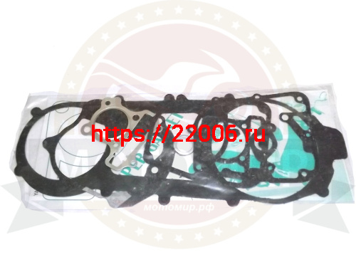 Набор прокладок двигателя GY6-60  44,00 мм FT50QT-10 длинный 12"