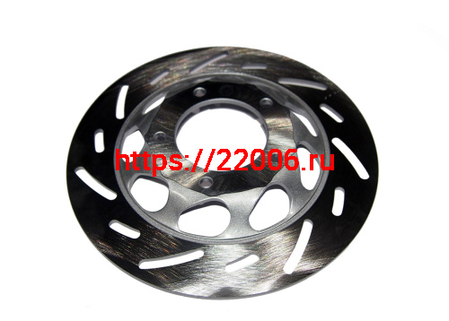 Диск тормозной передний (205х58х4) (отв.5х46) COLT 2 (ALLOY)  (тарелка) (НАБОР) фото 2