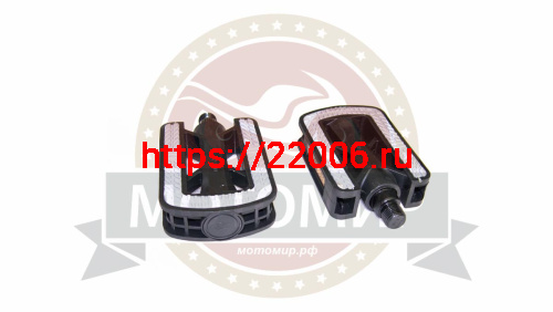 Педали Вело пластик обрезиненная (TRB-851), 200S (FP-830)