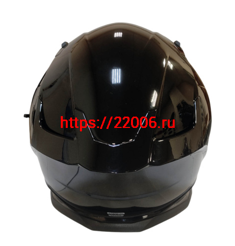 Шлем интеграл COBRA EC H153, черный глянцевый, с очками, размер XL фото 5