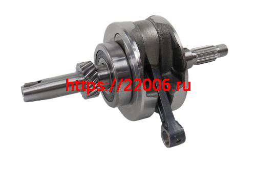 Коленвал 163FML-2 (CGB200) под балансировочный вал (подшипник D72 мм, палец 15 мм) Коленвал 163FML-2 (CGB200) под балансировочный вал (подшипник D72 мм, палец 15 мм)