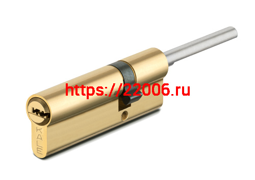 Цилиндровый механизм Kale kilit (Кале килит) под вертушку (дл.шток) 164 SX/71 (35+10+26) mm латунь 5 кл. Цилиндровый механизм Kale kilit (Кале килит) под вертушку (дл.шток) 164 SX/71 (35+10+26) mm латунь 5 кл.
