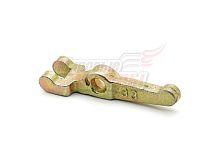 Вилка выжима сцепления (расцепляющий рычаг) МБ-8D,МБ-10D (длина 76 мм, ширина 22 мм, паз 10 мм, d8)