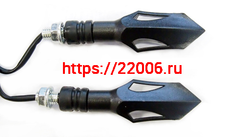 Боковой фонарь (LED) (компл. - 1 пар) WKT-TL-12B черный фото 2