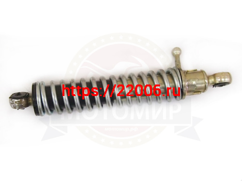 Амортизатор задний (L-325mm, D1-10mm, H1-18mm, D2-10mm, H2-18mm) Иж литой ПРОКАЧЕННЫЙ(кач.)(Россия) Амортизатор задний (L-325mm, D1-10mm, H1-18mm, D2-10mm, H2-18mm) Иж литой ПРОКАЧЕННЫЙ(кач.)(Россия)