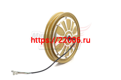 Обод-мотор моноколеса 14" (60В, 350 Вт)