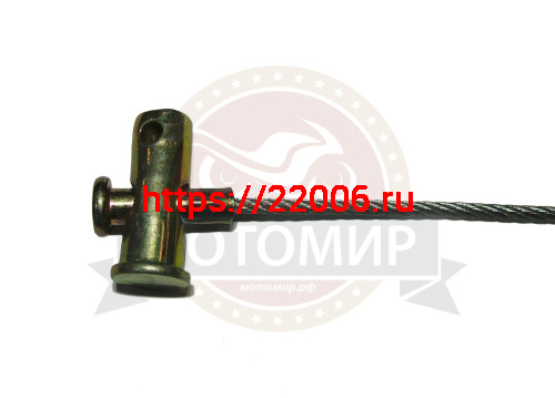 Трос тормоза (ручника) L-430 мм. №3 трицикл Лифан НО фото 3 Трос тормоза (ручника) L-430 мм. №3 трицикл Лифан НО фото 3