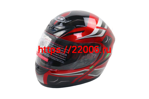 Шлем CONCORD XZF07 красный "S,M,L,XL,XXL" (интеграл)