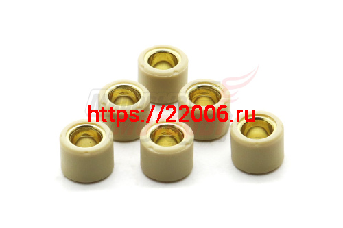 Ролики вариатора 16х13 7 гр. 139QMB (GY6-50) (КОМПЛ.=6шт.)