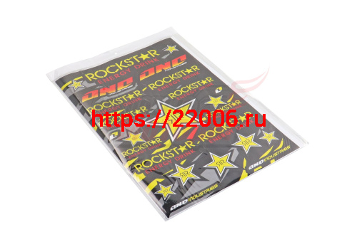 Наклейки: ROCKSTAR ENERGY DRINK,ONE INDUSTRIES (30x45) Наклейки: ROCKSTAR ENERGY DRINK,ONE INDUSTRIES (30x45)
