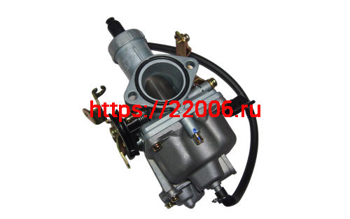Карбюратор PZ30 250 см3 Fighter на 2 тросика газа d 30 мм (ускорит. насос, бензофильтр) фото 3