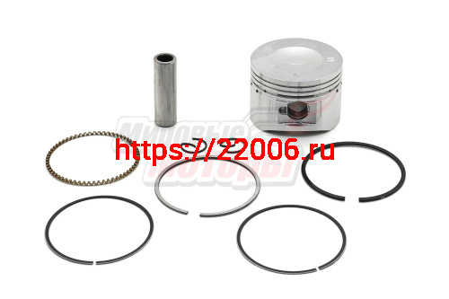 Поршень 52,25 мм 4 такт. Alpha, Delta, Zodiak, ОВ-70 (110 см3) ( + кольца, палец, стопорн. кольца) Поршень 52,25 мм 4 такт. Alpha, Delta, Zodiak, ОВ-70 (110 см3) ( + кольца, палец, стопорн. кольца)