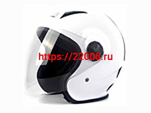 Мотошлем VIRTUE MD-207 открытый белый (XL) Мотошлем VIRTUE MD-207 открытый белый (XL)