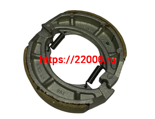 Колодки тормозные барабан зад. TVS HLX150, APACHE, диам 130 мм, толщ 28 мм (K6320590)