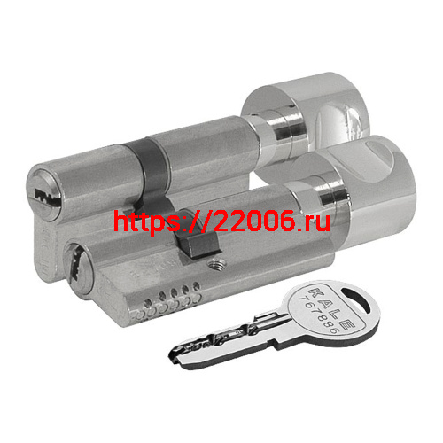 Цилиндровый механизм Kale kilit (Кале килит) с вертушкой 164 OBS SCE/81 (45+10+26) mm никель 5 кл. фото 3 Цилиндровый механизм Kale kilit (Кале килит) с вертушкой 164 OBS SCE/81 (45+10+26) mm никель 5 кл. фото 3
