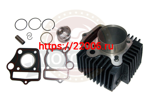 Цилиндр в сборе "Альфа, Zodiak110" 52,4 мм, TTR110 (цилиндр+поршень+палец+кольца) Цилиндр в сборе "Альфа, Zodiak110" 52,4 мм, TTR110 (цилиндр+поршень+палец+кольца)