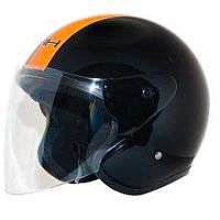 Мотошлем THH T-373 black/orang (XS)