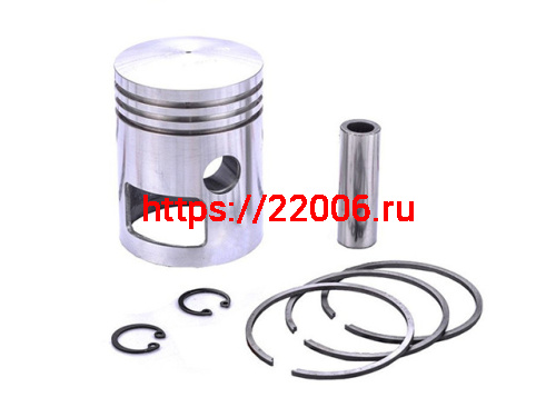 Поршень Ява 12В d-58.0 мм (кольцо поршневое, палец, поршень, стопорное кольцо) Поршень Ява 12В d-58.0 мм (кольцо поршневое, палец, поршень, стопорное кольцо)