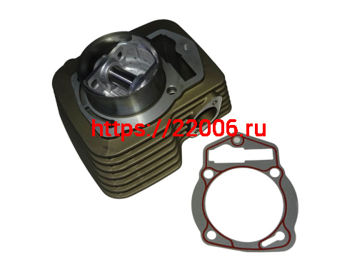 Цилиндр в сборе с поршнем SHINERAY  VJP250-4 172FMM (27010725)+(смотри каталог)
