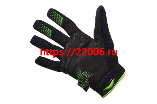 Перчатки THOR T02 (XL) черно-зеленые Перчатки THOR T02 (XL) черно-зеленые