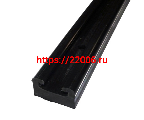 Склиз для снегоходов POLARIS 163см, черная, арт. 3012