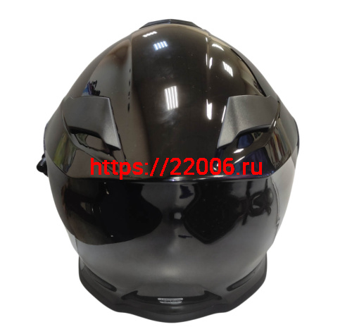 Шлем модуляр COBRA EC H271, черный глянцевый СНЕГОХОДНЫЙ, размер L фото 4