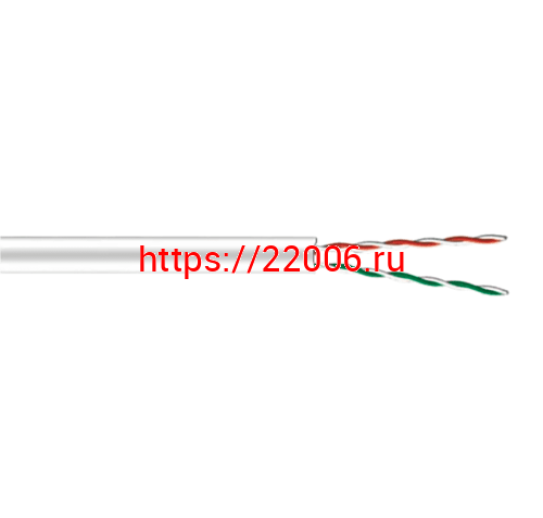 Кабель PLEXUS UTP 2PR 24AWG Cu CAT 5e, PVC (0.48) 305м Кабель PLEXUS UTP 2PR 24AWG Cu CAT 5e, PVC (0.48) 305м
