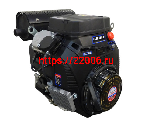 Двигатель LIFAN 29 л.с. 2V80F-А с катушкой освещения РУЧ+ЭЛЕК 2 карб. 12В 20А 240Вт вал 25 мм фото 7 Двигатель LIFAN 29 л.с. 2V80F-А с катушкой освещения РУЧ+ЭЛЕК 2 карб. 12В 20А 240Вт вал 25 мм фото 7