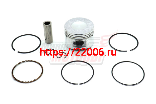 Поршень 52,4 мм 4х такт.двиг. 152QMI (125см3) (с кольцами, пальцем, стопор.кольц.) норм.