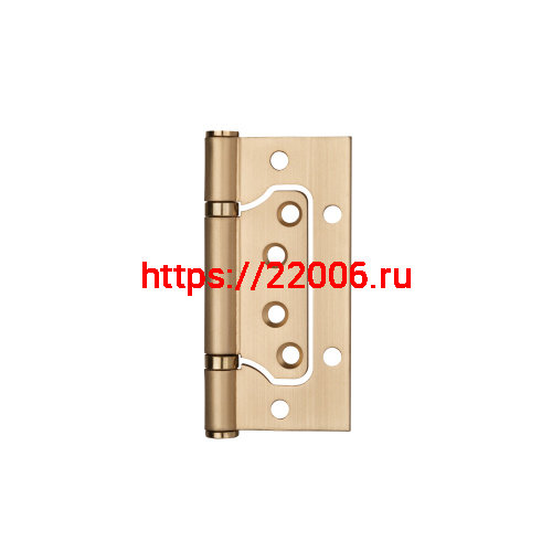 Петля Ajax (Аякс) универсальная без врезки IN4000W SSG (100/P-2B 100x2,3) сатин.золото фото 3 Петля Ajax (Аякс) универсальная без врезки IN4000W SSG (100/P-2B 100x2,3) сатин.золото фото 3