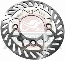 Диск тормозной передний (200х76х3) (отв: 4х71) TTR125