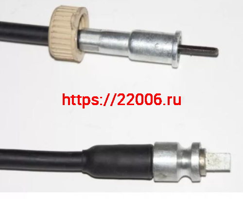 Трос спидометра Днепр (лопатка, 1150 мм.,Импорт) ГВ119А-02 Трос спидометра Днепр (лопатка, 1150 мм.,Импорт) ГВ119А-02