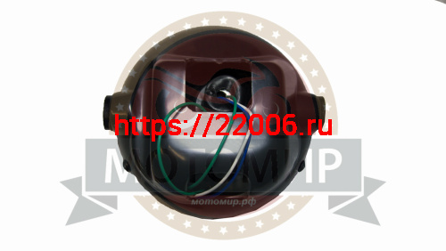 Фара YBR125 (круг) в сборе фото 2