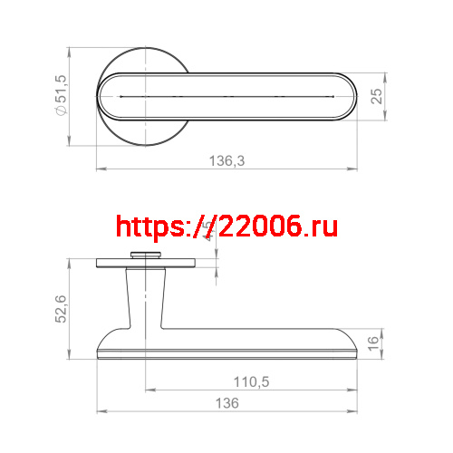 Ручка Armadillo (Армадилло) раздельная R.YM.FRAPPE MWSC-33 итальянский тисненый фото 3 Ручка Armadillo (Армадилло) раздельная R.YM.FRAPPE MWSC-33 итальянский тисненый фото 3