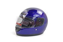 Шлем CONCORD XZF03 синий глянцевый ОДНОЦВЕТНЫЙ "S,M,L,XL,XXL" (интеграл)